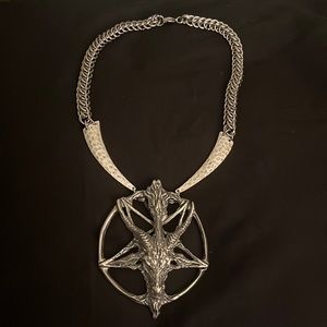 Deth Maiden Custom Baphomet Necklace
